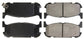 StopTech Performance 01-05 Miata w/ Sport Suspension Rear Brake Pads D891