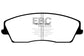 EBC 05-09 Chrysler 300 2.7 Redstuff Front Brake Pads