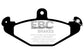EBC 08+ Lotus 2-Eleven 1.8 Supercharged Yellowstuff Rear Brake Pads