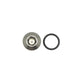 DeatschWerks 8AN ORB Male Plug Low Profile Internal Allen/Hex (Incl O-Ring) Anodized Matte Black
