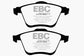 EBC 06-09 Mazda 6 2.3 Turbo (Mazdaspeed) Redstuff Front Brake Pads