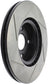 StopTech 16-18 Mazda Miata MX-5 Sport Slotted Front Left Rotor