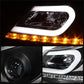 Spyder Mercedes Benz W204 C-Class 12-13 Projector Halogen Model- DRL Blk PRO-YD-MBW20412-DRL-BK