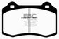 EBC 96-00 Lotus Esprit Turbo 2.0 Turbo GT3 Yellowstuff Rear Brake Pads