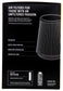 Airaid Universal Air Filter - Cone 3 1/2 x 4 5/8 x 3 1/2 x 7