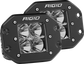 Rigid Industries Dually - Flush Mount - Flood - Set of 2