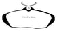 EBC 01-02 Dodge Viper 8.0 Redstuff Rear Brake Pads