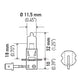 Hella H3 24V/70W PK22s T3.25 Halogen Bulb