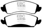 EBC 09-14 Cadillac Escalade 6.0 Hybrid Yellowstuff Front Brake Pads