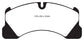 EBC 10+ Porsche Cayenne 3.0 Supercharged Hybrid Yellowstuff Front Brake Pads