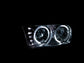 ANZO 1999-2006 Gmc Sierra 1500 Crystal Headlights w/ Halo and LED Chrome
