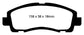 EBC 09-14 Acura TL 3.5 Greenstuff Front Brake Pads