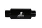 Aeromotive In-Line Filter 10AN 10 Micron Microglass Element Bright-Dip Black 2in OD