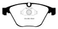 EBC 08-10 BMW M3 4.0 (E90) Yellowstuff Front Brake Pads