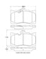 StopTech Street Touring 06 Lexus GS300/430 / 07-08 GS350 Front Brake Pads