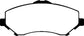 EBC 08-11 Chrysler Town & Country 3.3 Yellowstuff Front Brake Pads