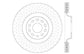 StopTech Slotted & Drilled Sport Brake Rotor
