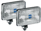 Hella 450 H3 12V SAE/ECE Fog Lamp Kit Clear - Rectangle (Includes 2 Lamps)