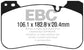EBC 2018+ BMW M5 F90 Bluestuff Front Brake Pads