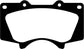 EBC 10+ Lexus GX460 4.6 Yellowstuff Front Brake Pads