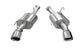 Corsa 2005-2010 Ford Mustang Shelby GT500 5.4L V8 Polished Xtreme Axle-Back Exhaust