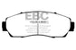 EBC 07-11 Honda CR-V 2.4 Greenstuff Front Brake Pads