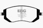 EBC 04-06 Saab 9-2X 2.0 Turbo Redstuff Front Brake Pads