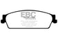 EBC 09-14 Cadillac Escalade 6.0 Hybrid Greenstuff Rear Brake Pads