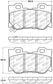 StopTech Performance 08-09 Infiniti FX50/G37 Rear Brake Pads