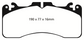 EBC 09+ Lexus LS460 4.6 Sport Redstuff Front Brake Pads
