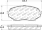 StopTech Street Touring 90-93 Mazda Miata Front Brake Pads D525