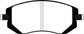 EBC 04-06 Saab 9-2X 2.0 Turbo Greenstuff Front Brake Pads