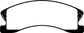 EBC 99-04 Jeep Grand Cherokee 4.0 (Akebono) Yellowstuff Front Brake Pads