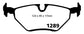 EBC 99-02 BMW Z3 2.5 Yellowstuff Rear Brake Pads