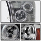 Spyder Dodge Ram 1500 09-14 10-14 Projector Headlights Halogen- LED Halo LED- Smke PRO-YD-DR09-HL-SM