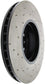 StopTech 12-15 BMW 335i Drilled Left Front Rotor