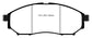 EBC 08-13 Infiniti EX35 3.5 Yellowstuff Front Brake Pads