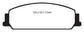 EBC 08-10 Pontiac G8 3.6 Yellowstuff Front Brake Pads