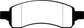 EBC 07+ Buick Enclave 3.6 Yellowstuff Front Brake Pads