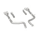 MagnaFlow Axle-Back, SS, 2.5in, Quad Split Rear 3.5in Tip 2015 Dodge Challenger 3.6L V6