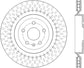 StopTech Slotted & Drilled Sport Brake Rotor