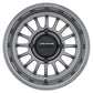 Method MR411 Bead Grip 15x7 / 4+3/13mm Offset / 4x136 / 106.25mm CB Gloss Titanium Wheel