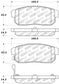 StopTech Performance 04-07 RX-8 Rear Pads