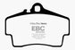 EBC 98-05 Porsche 911 (996) (Cast Iron Rotor only) 3.4 Carrera 2 Redstuff Rear Brake Pads