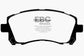 EBC 98-02 Subaru Forester 2.5 Yellowstuff Front Brake Pads
