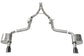 Corsa 2015-2023 Charger SRT/Hellcat/Redeye 2.75in Valved Catback DRE w/ Single 4.5in Blk PVD Tips