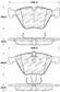 StopTech Performance 11-12 BMW Z4 (E86) / 07-11 335 Series (E90/92/93/F30) Front Brake Pads