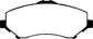 EBC 08-11 Chrysler Town & Country 3.3 Yellowstuff Front Brake Pads