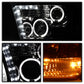 Spyder Dodge Ram 1500 09-14 10-14 Projector Headlights Halogen- LED Halo LED- Smke PRO-YD-DR09-HL-SM