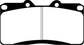 EBC 91-93 Dodge Stealth 3.0 4WD Redstuff Front Brake Pads
